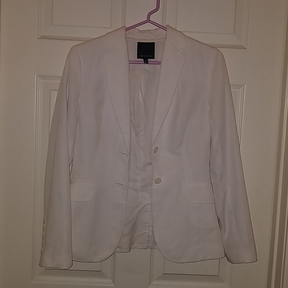 White blazer from the Limited